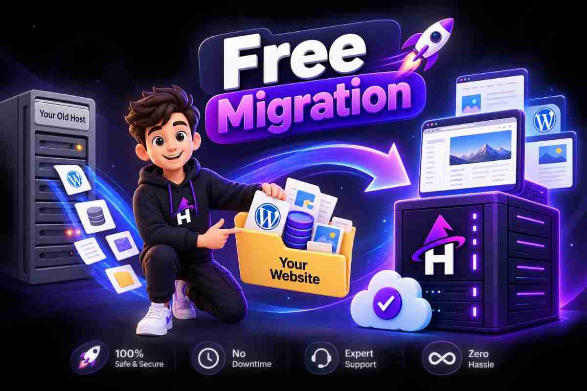 HostSpell free website migration support
