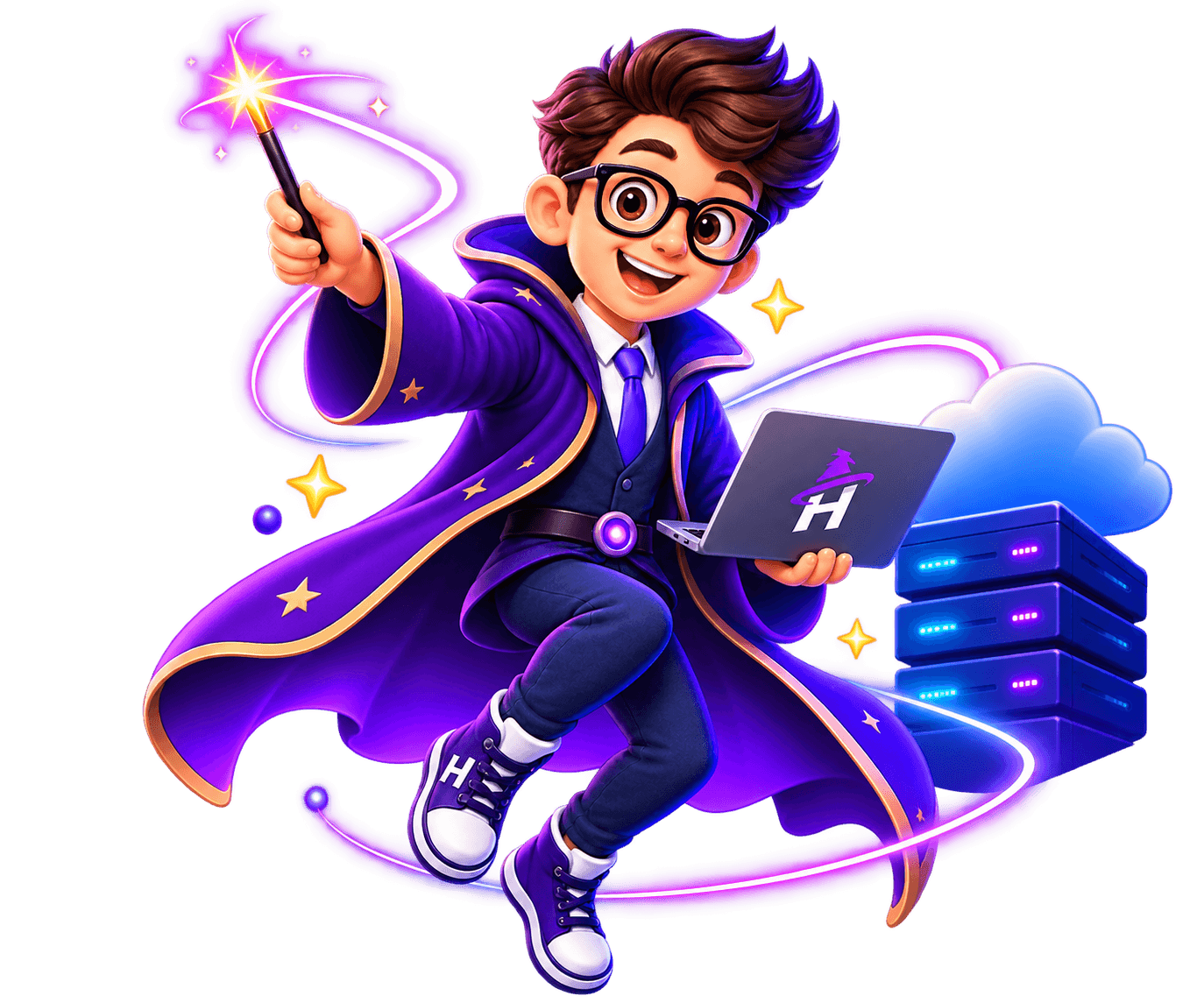 HostSpell magical wizard