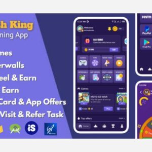 Cash King Android Earning App with Admin Panel