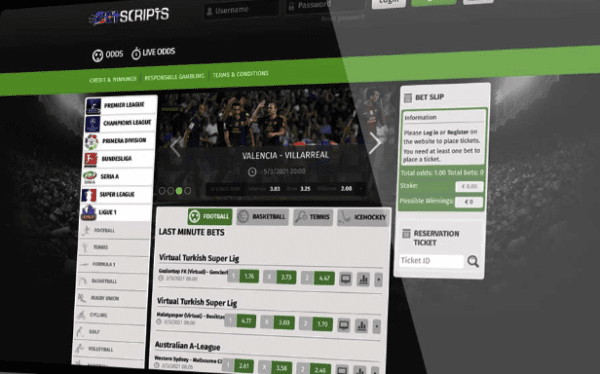 Sultan365 betting & casino system Scripts