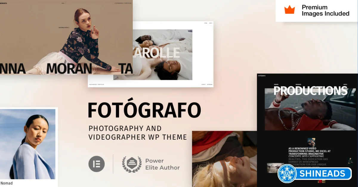 Fotógrafo Theme GPL v16 – Photography Videographer WordPress Theme