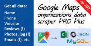 Google Maps Data Scraper PRO plus 1.13
