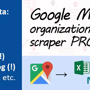 Google Maps Data Scraper PRO plus 1.13