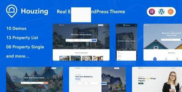 Houzing Real Estate WordPress Theme GPL v1.0.6