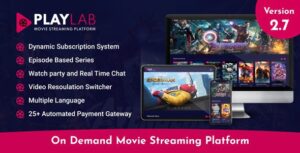 PlayLab - On Demand Movie Streaming Platform Download