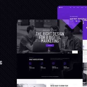 Qutiiz Theme GPL v1.0.1 – Digital Marketing Agency WordPress Websites