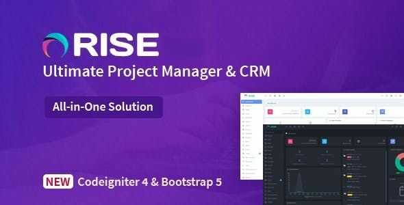 RISE GPL v3.1 – Ultimate Project Manager & CRM