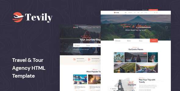 Tevily Theme GPL v1.1.0 – Travel & Tour Booking WordPress Theme