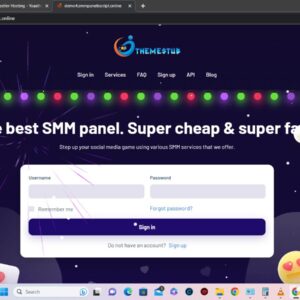 Dream Panel Official Smm Script