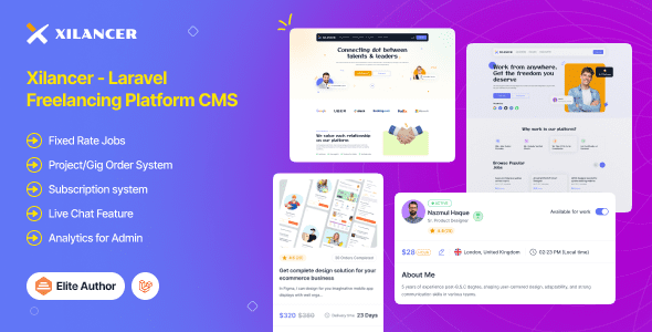 Xilancer – Freelancer Marketplace Platform with Services & Projects v3.0.0 Download