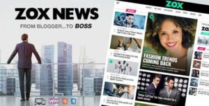 Zox News Theme GPL v3.14.1 – Professional News & Magazine Websites