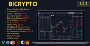 Download Bicrypto – Crypto Trading Platform, Exchanges, KYC, Charting Library, Wallets, Binary Trading, News 2.7.3.5 + 14 Add-ons