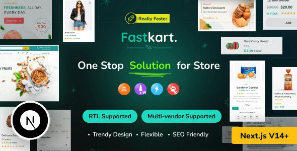 Fastkart v1.0.1 - Single or Multivendor Ecommerce