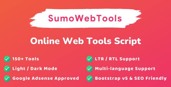 SumoWebTools - Online Web Tools Code Download