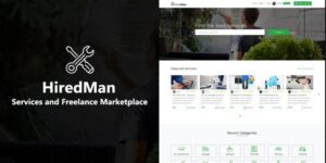 HiredMan - Services Freelance Marketplace Script Download