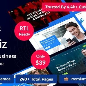 Reobiz 5.2.6 – Consulting Business WordPress Theme Download