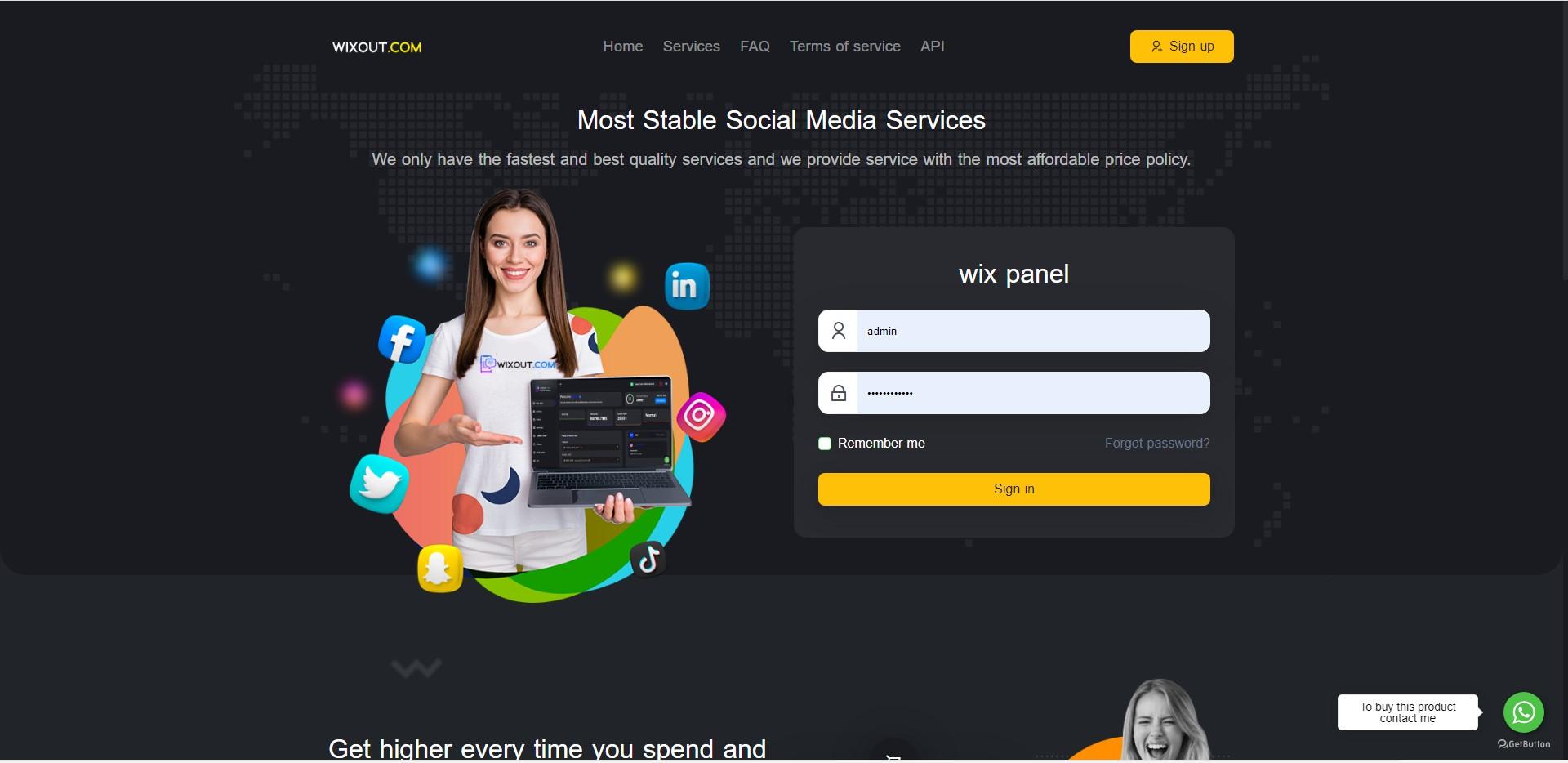 Perfect Panel Script Advanced - Complete SMM Solution