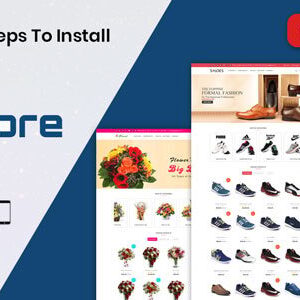 3store OpenCart 3 and 4 Website Template(Watch,flower,shoes)
