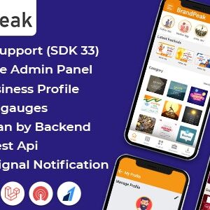 BrandPeak  - Festival Poster Maker, Business Post, Political Post Maker App