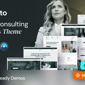 Budgeto – Business Consulting WordPress Theme