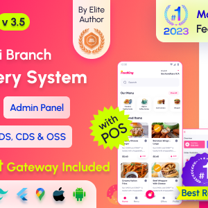 FoodKing v3.7 - Restaurant Food Delivery System with Admin Panel & Delivery Man App - Restaurant POS