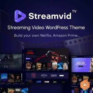 StreamVid – Streaming Video WordPress Theme