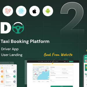 Taxido v2.0 - InDrive - Grab - Uber Clone
