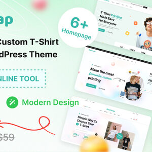 TeeCheap – Print Shop Customize T-shirt Design Online WordPress theme