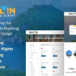 Travelin - Hotel & Air Tickets Booking Laravel Script
