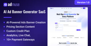 AdMuse – AI-Powered Ad Banner Generator
