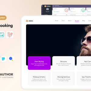 eSalon v1.6.0 - Parlour and Salon Booking Full Solution