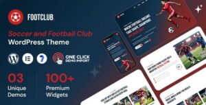 Footclub - Soccer and Football Club WordPress Theme Download