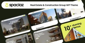 Spaciaz – Real Estate & Construction Group WordPress Theme Download
