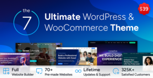 The7 — Ultimate WordPress & WooCommerce Theme Download
