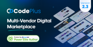 CodePlus - Multi Vendor Digital Marketplace V2.3