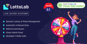 LottoLab - Live Lottery Platform V3.1