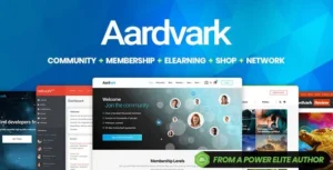Aardvark 4.6.3 - BuddyPress, Membership & Community Theme