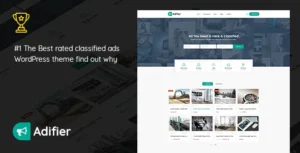 Adifier 3.9.6 - Classified Ads WordPress Theme
