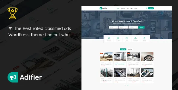 Adifier 3.9.6 - Classified Ads WordPress Theme