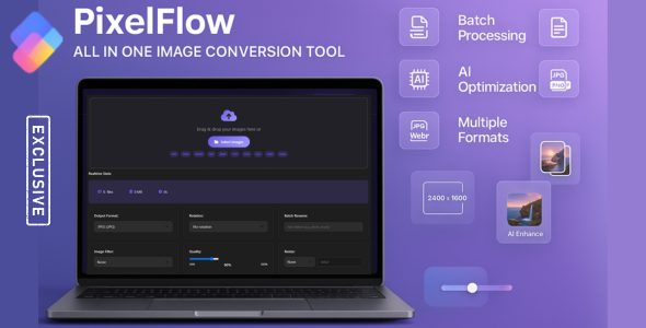 BatchPixel - All in One Image Conversion Optimizer Tool