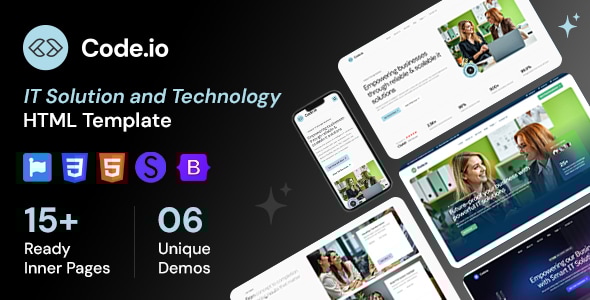 Codeio - IT Solution and Technology HTML Template