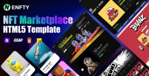 Enfty - NFT Marketplace HTML5 Template