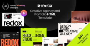 Redox - Creative Agency Portfolio HTML Template