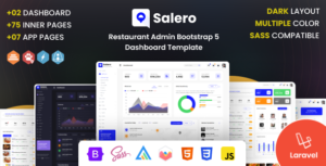 Salero - Laravel Restaurant Admin Template