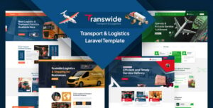 Transwide - Transport Logistics Laravel Template