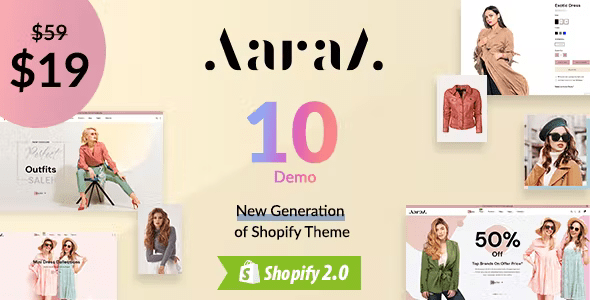 Aaraa - Multipurpose Shopify Theme
