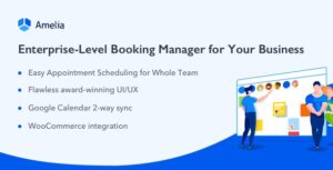 Amelia - Enterprise-Level Appointment Booking WordPress Plugin 7.4
