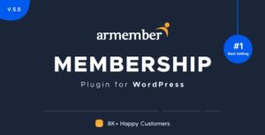 ARMember - WordPress Membership Plugin with addon 6.4