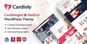 Cardioly - Cardiologist and Medical WordPress theme