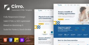 Cirro - Forex and Finance HTML Template